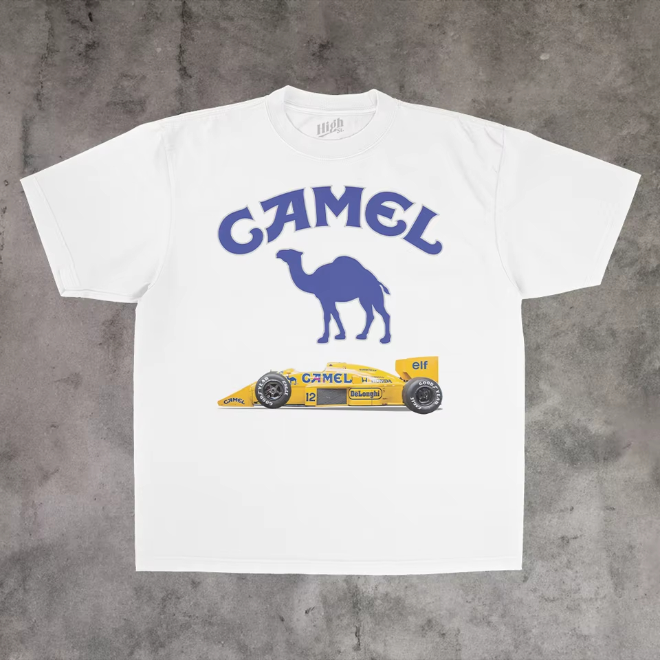 Streetwear Brand Graphics - Vintage Racing Classic Camel Trendy merk