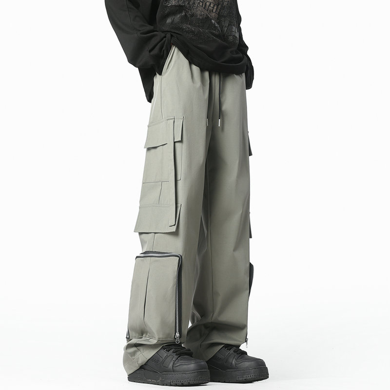 Streetwear Brand Fashion - Mode Mannen Cargo Broek Losse Joggers