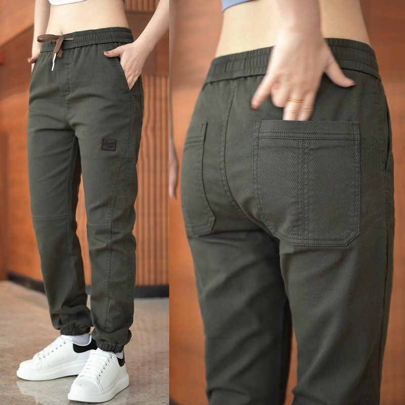 Streetwear Brand Fashion - Slanke stretch mode casual herenbroek lente