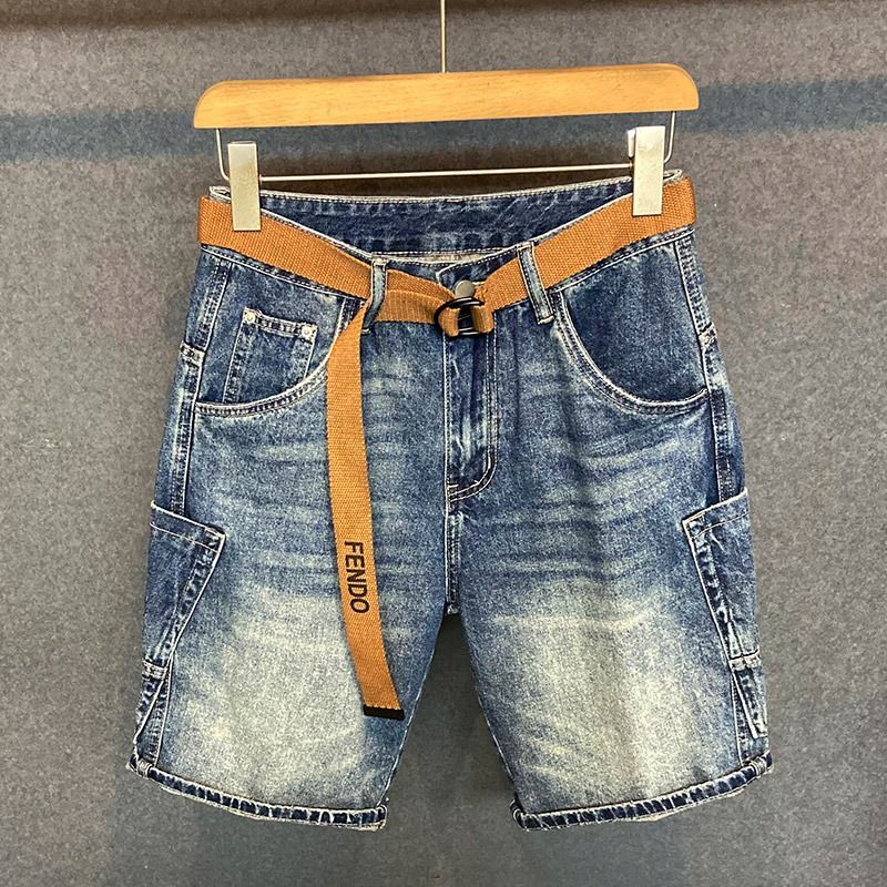Streetwear Brand Denim - Zomer heren casual denim shorts merk