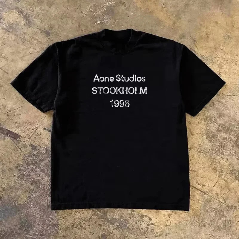 Streetwear Brand Graphics - Klassiek logo STOCKHOLM 1996 vervaagd luxe