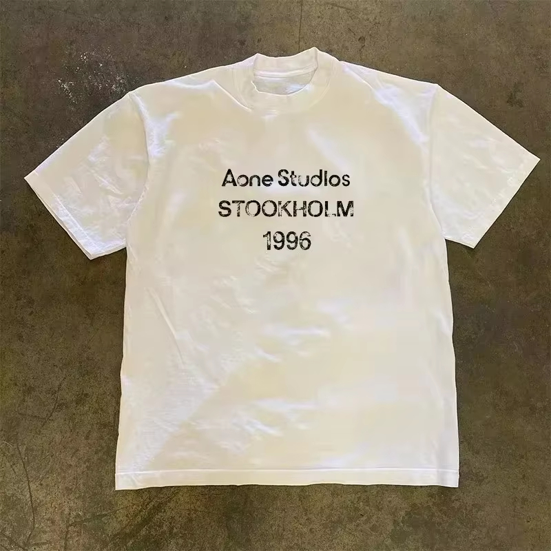 Streetwear Brand Fashion - Nieuwe zomermode trend luxe merk letterprint