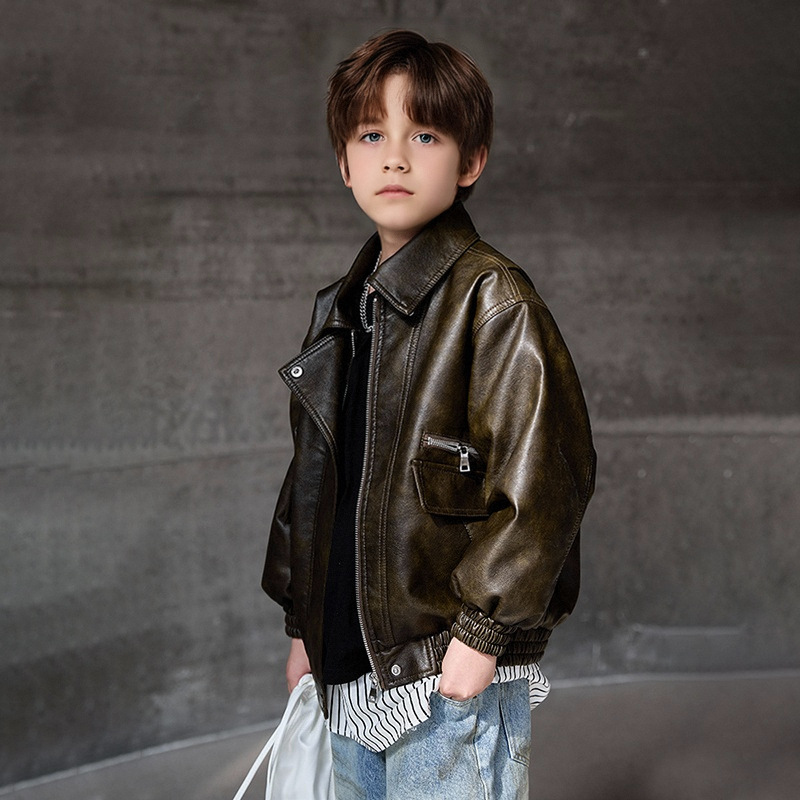 Jongens donkergroene waterdich - Streetwear Brand Logos recensie en prijs