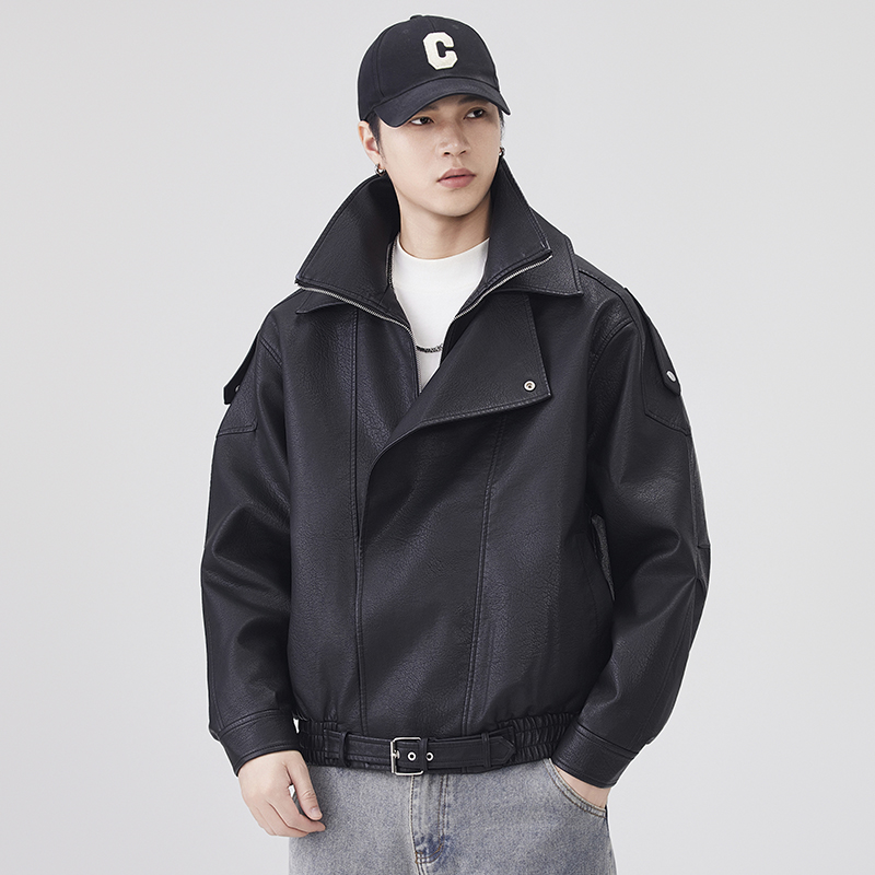 Herfst Winter Leren Jas Mannen - Streetwear Brand Fashion recensie en prijs