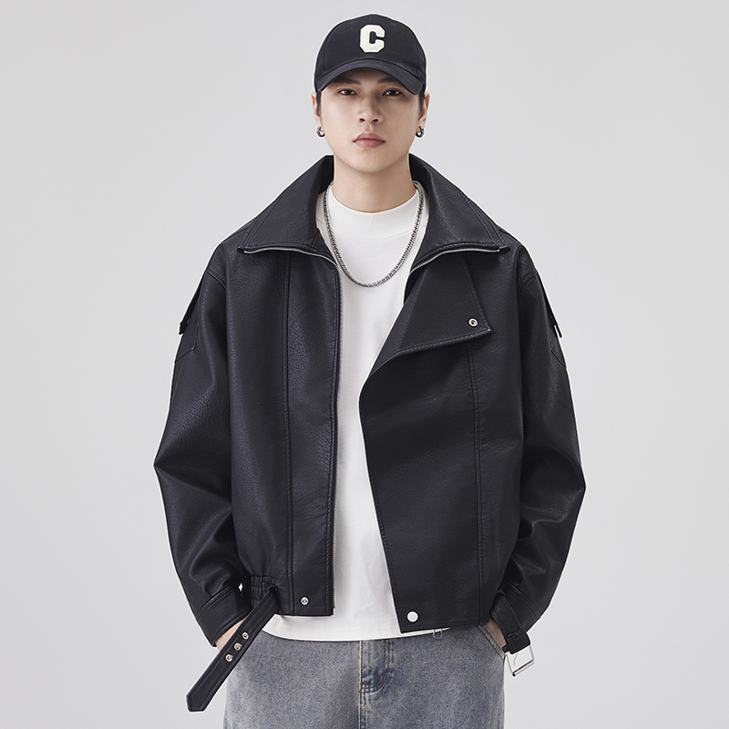 Herfst Winter Leren Jas Mannen - Streetwear Brand Fashion recensie en prijs
