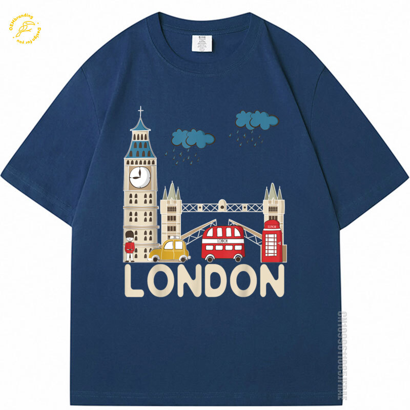 Regenachtige Londen T-shirt Le - Streetwear Brand London recensie en prijs