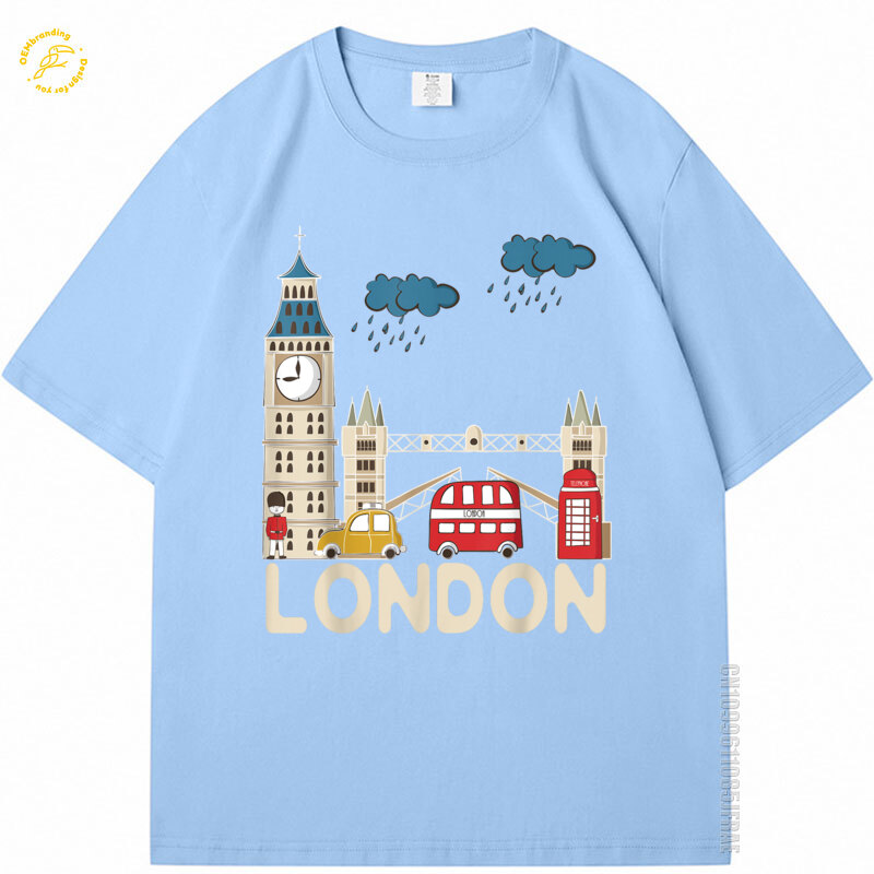 Regenachtige Londen T-shirt Le - Streetwear Brand London recensie en prijs