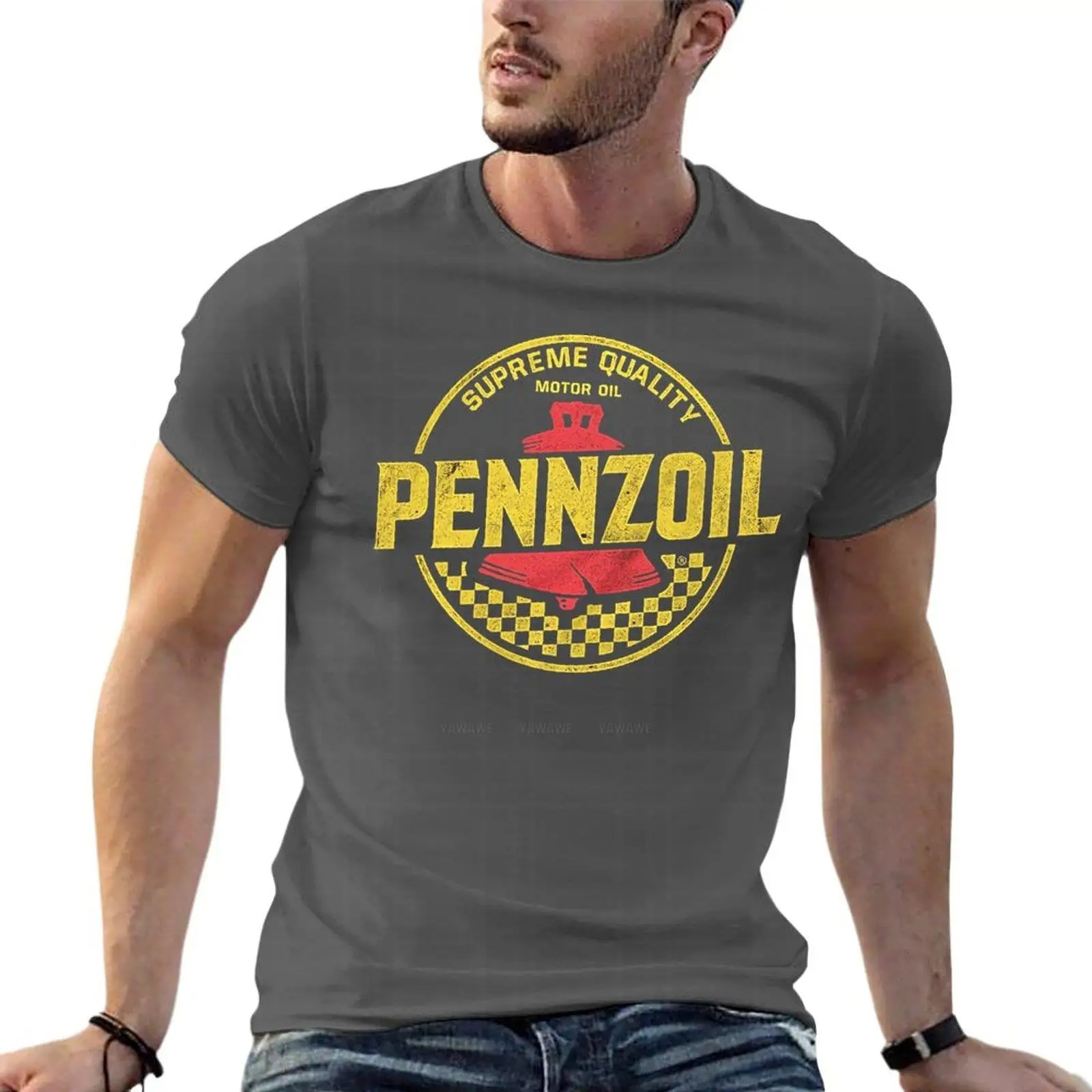 Distressed Pennzoil Motor Olie - Streetwear Brand Logos recensie en prijs